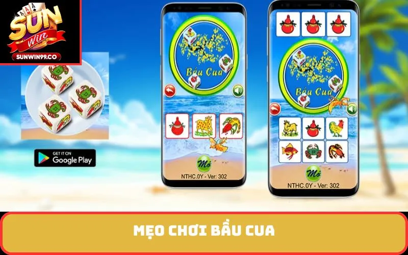 mẹo chơi bầu cua